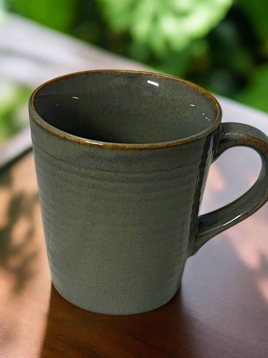 Modern Gray Regular-Size Ceramic Mug