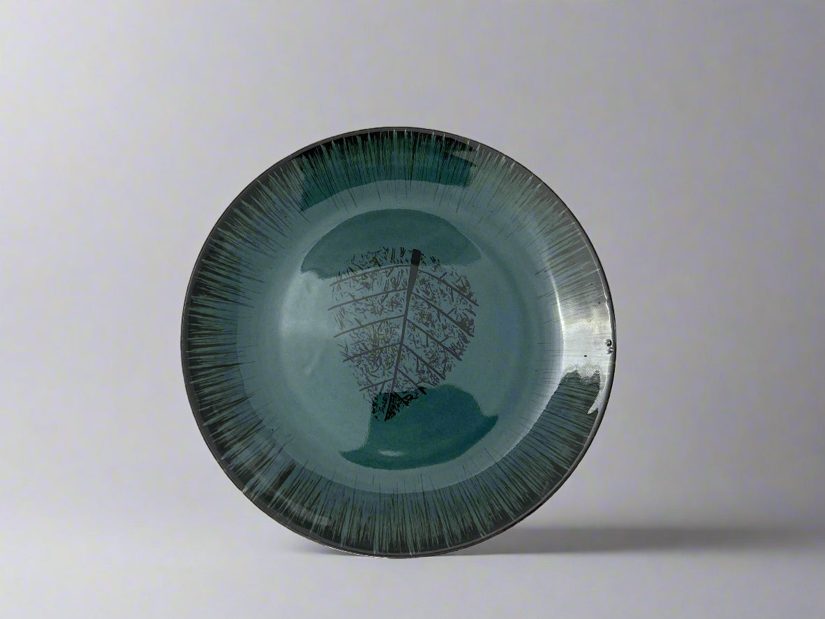Compact 6-inch Blue Plate