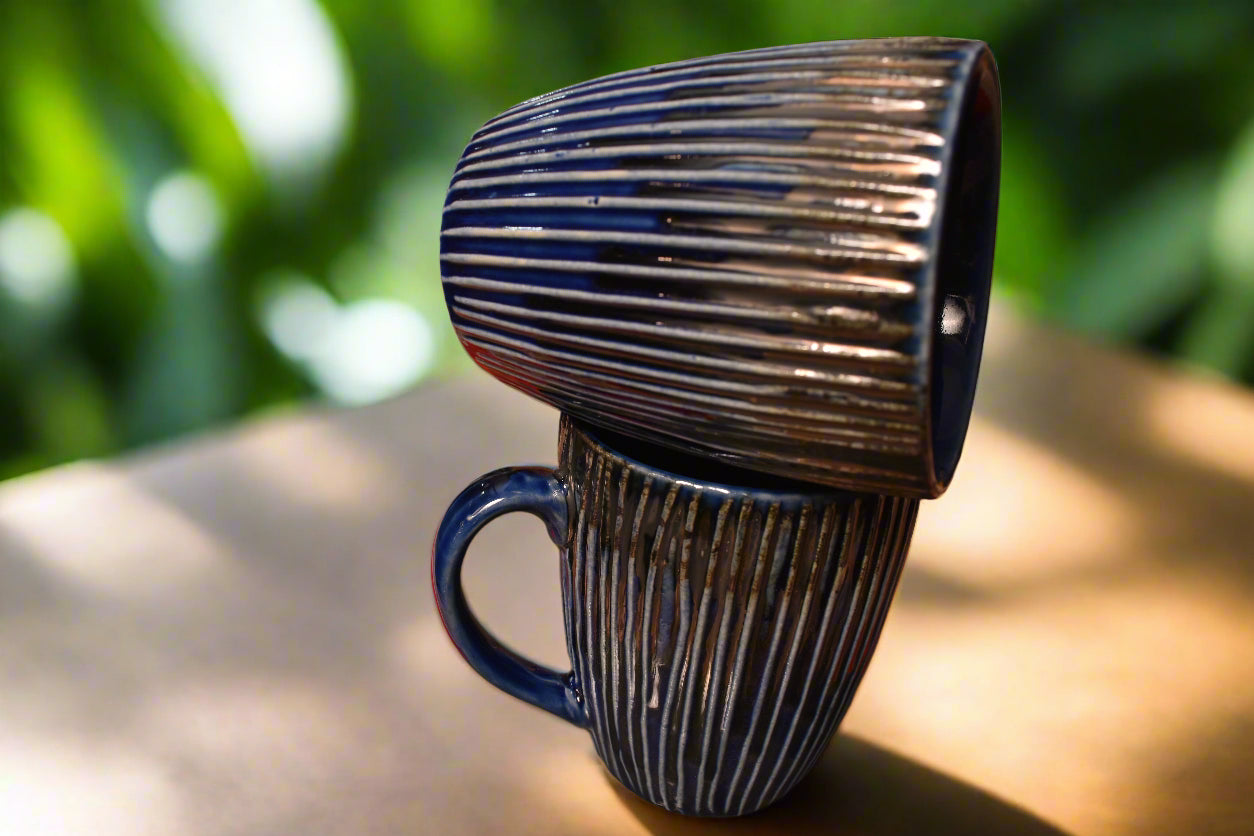 Rustic Ridge Stoneware Coffee Mug