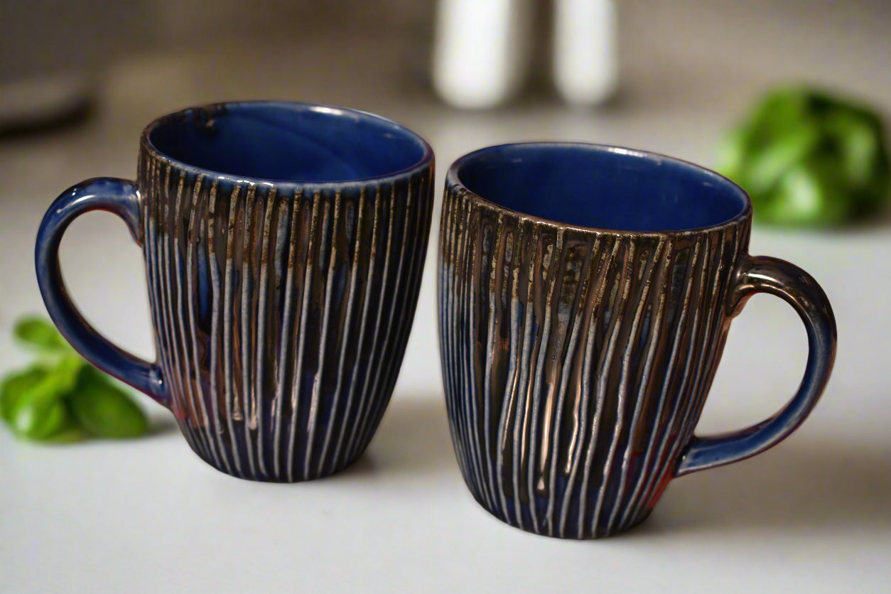 Rustic Ridge Stoneware Coffee Mug