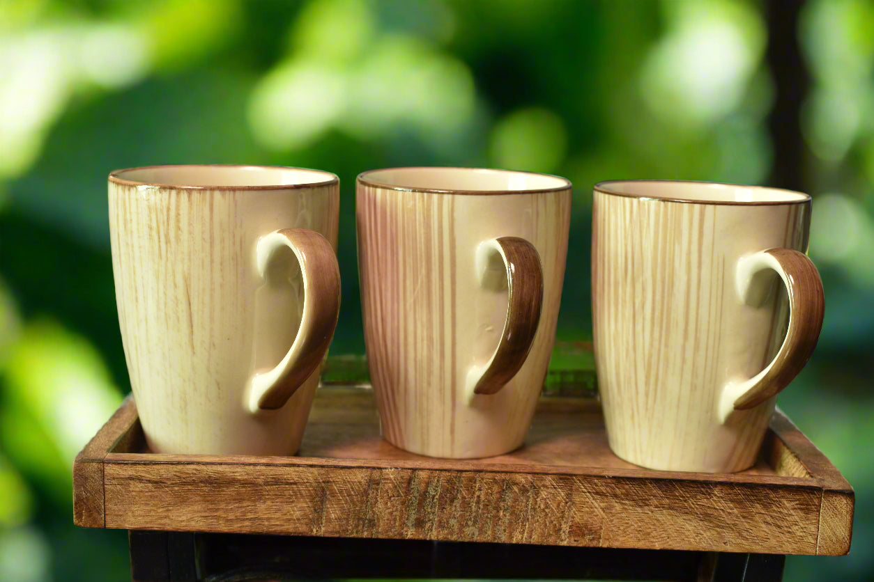 Rustic Woodgrain Mug