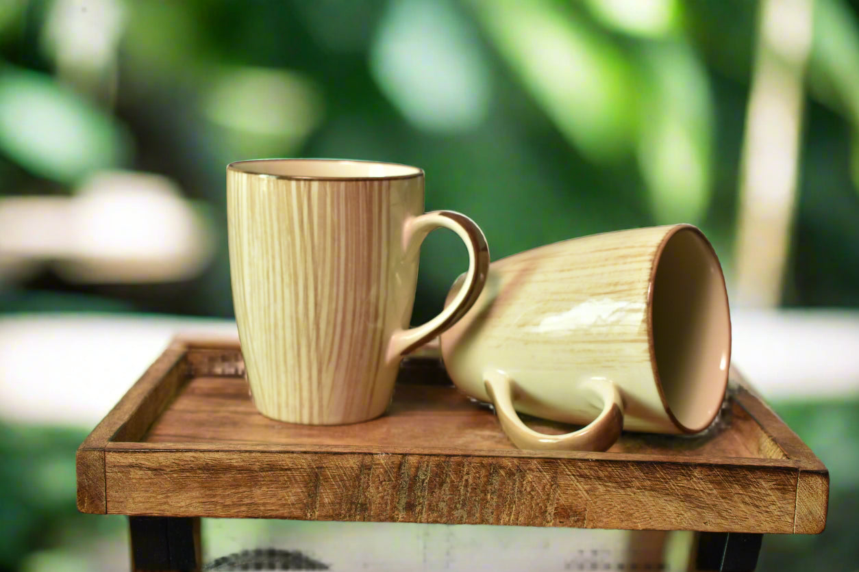 Rustic Woodgrain Mug
