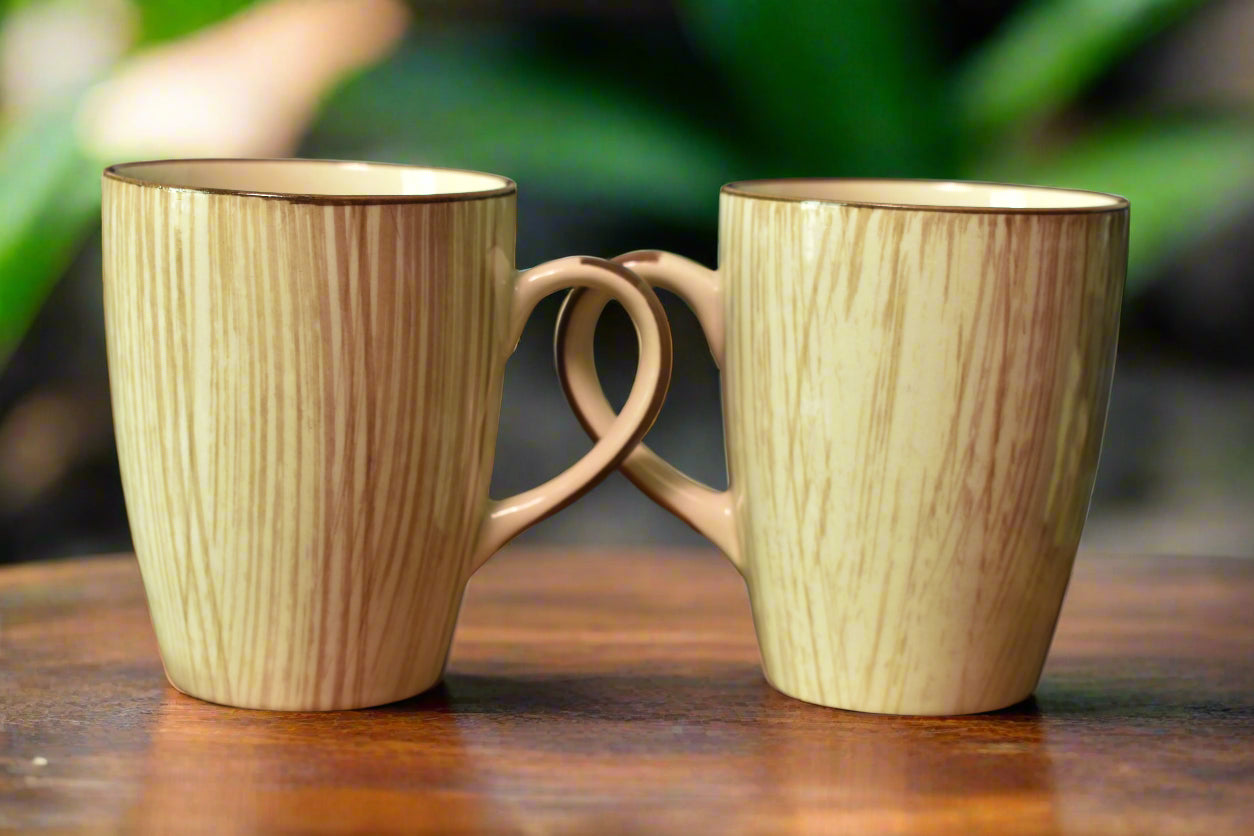 Rustic Woodgrain Mug