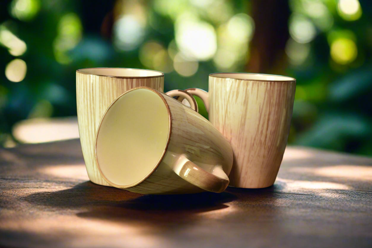 Rustic Woodgrain Mug