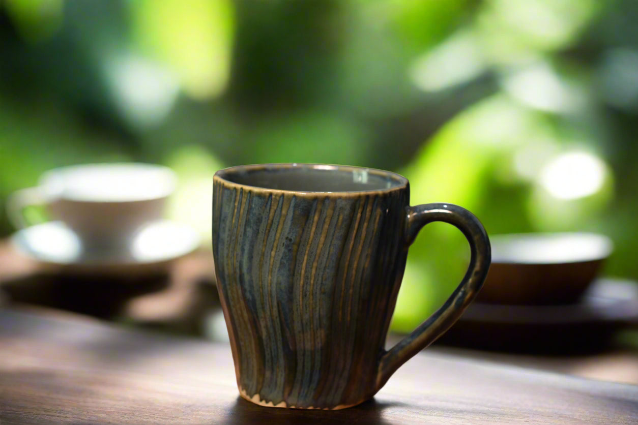 Rustic Drift Ceramic Coffee Mug