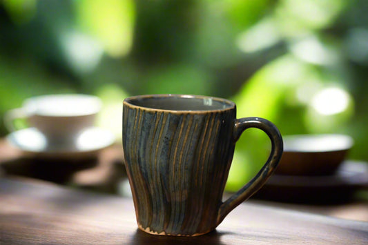 Rustic Drift Ceramic Coffee Mug