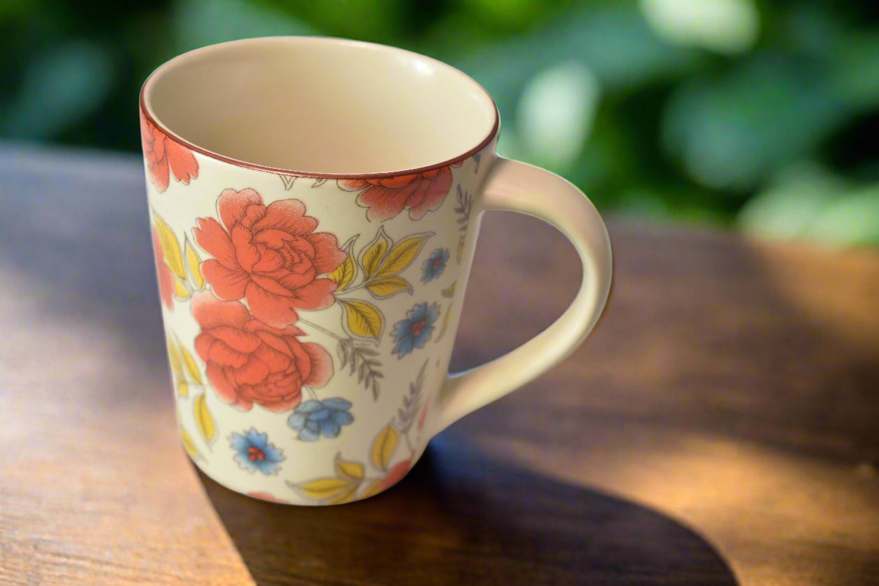 Vintage Floral Bloom Coffee Mug