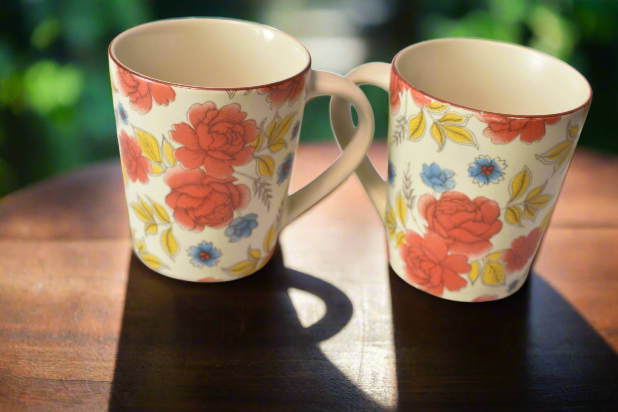 Vintage Floral Bloom Coffee Mug