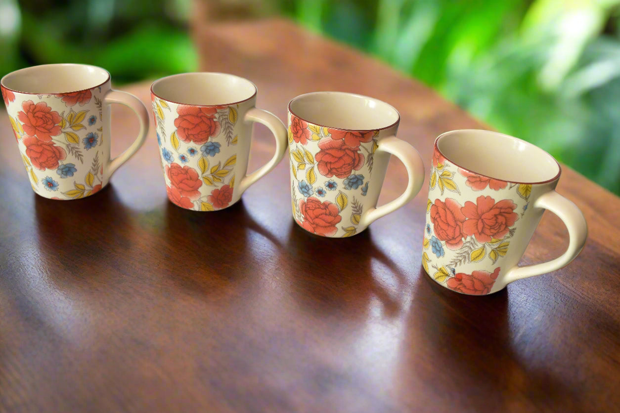 Vintage Floral Bloom Coffee Mug