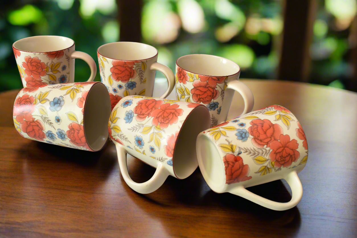 Vintage Floral Bloom Coffee Mug
