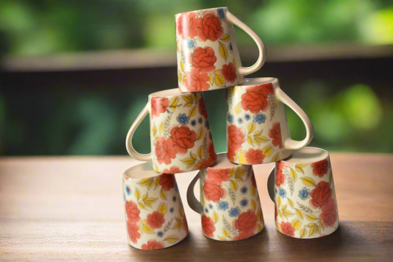 Vintage Floral Bloom Coffee Mug
