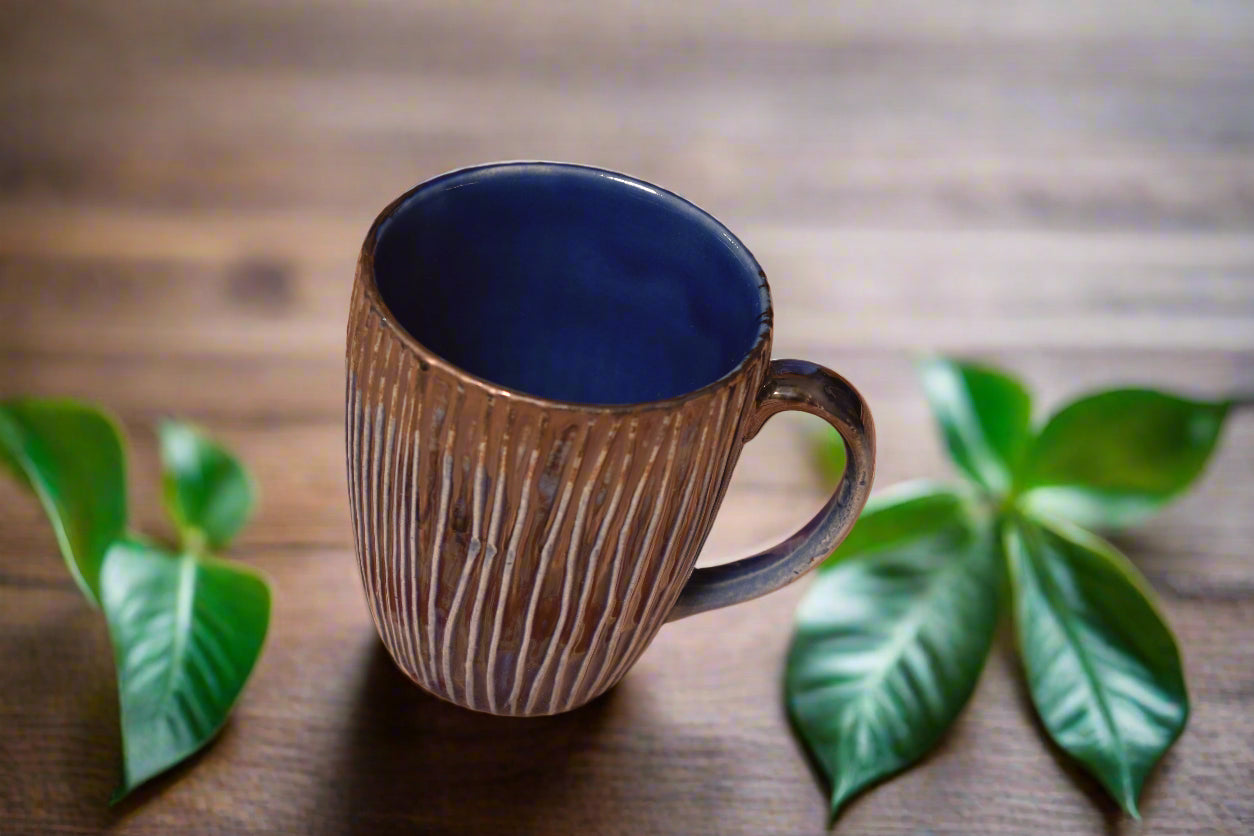 Rustic Ridge Stoneware Coffee Mug