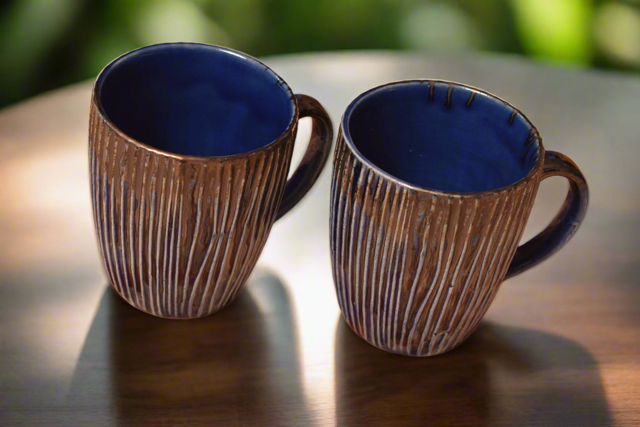 Rustic Ridge Stoneware Coffee Mug