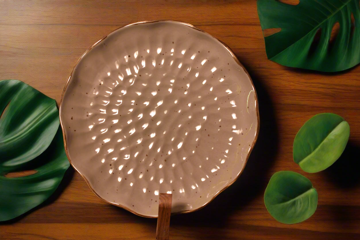 Elegant Stoneware with Organic Design