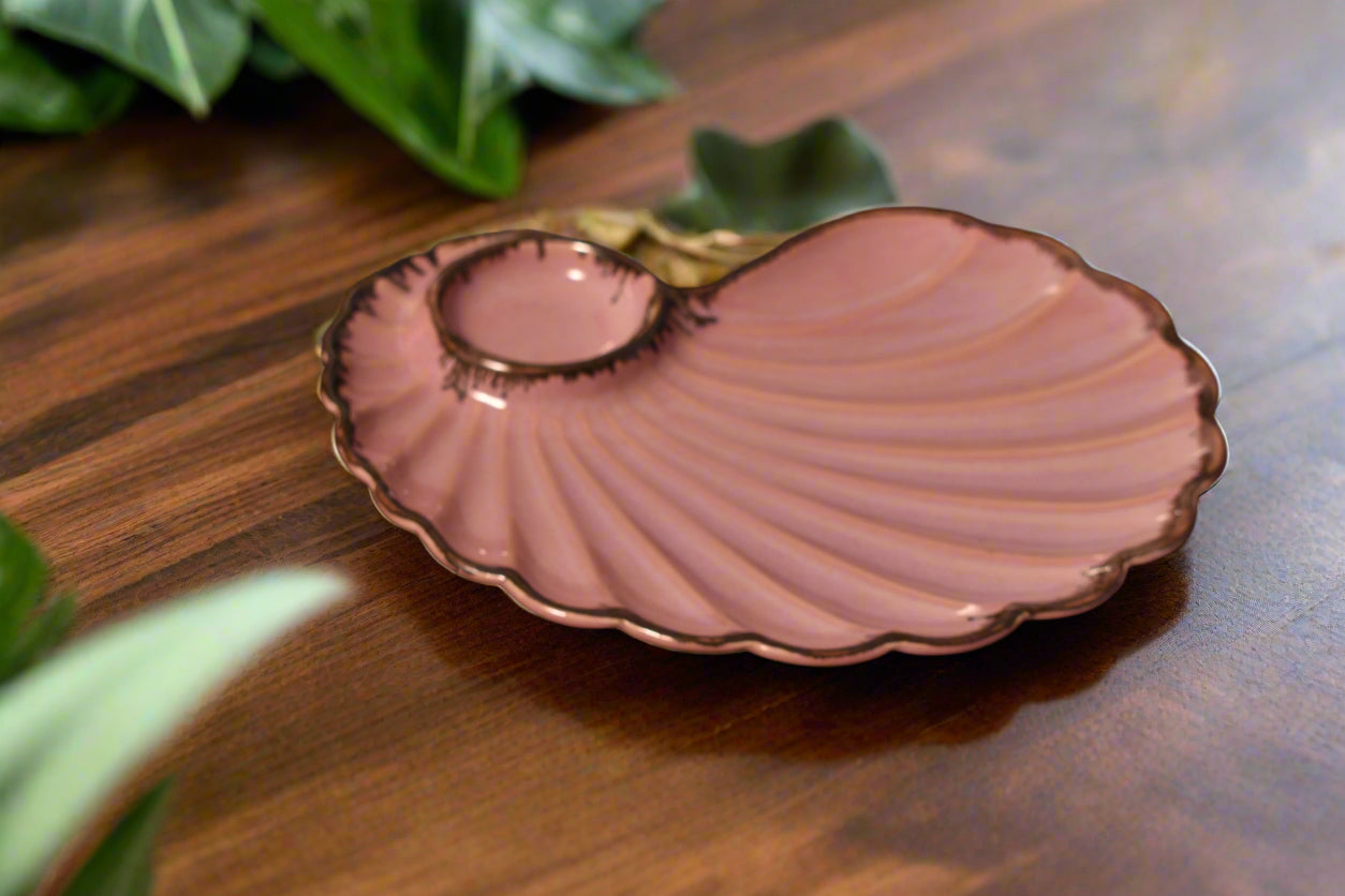 Luxury Shell-Shaped Snack Plates (Multi-Color)