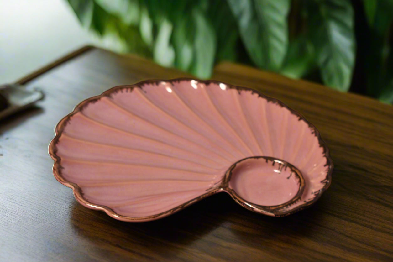 Luxury Shell-Shaped Snack Plates (Multi-Color)