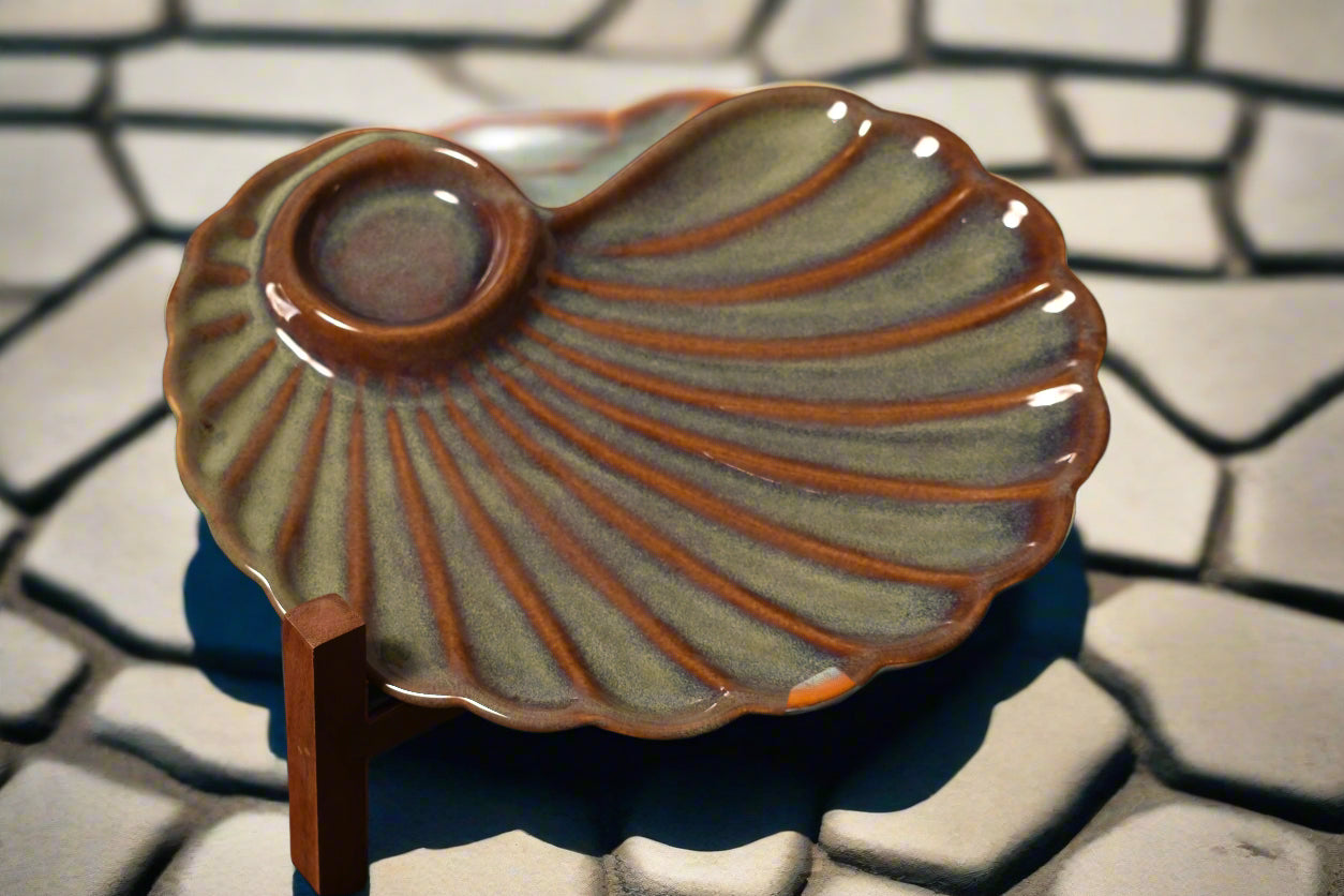 Luxury Shell-Shaped Snack Plates (Multi-Color)
