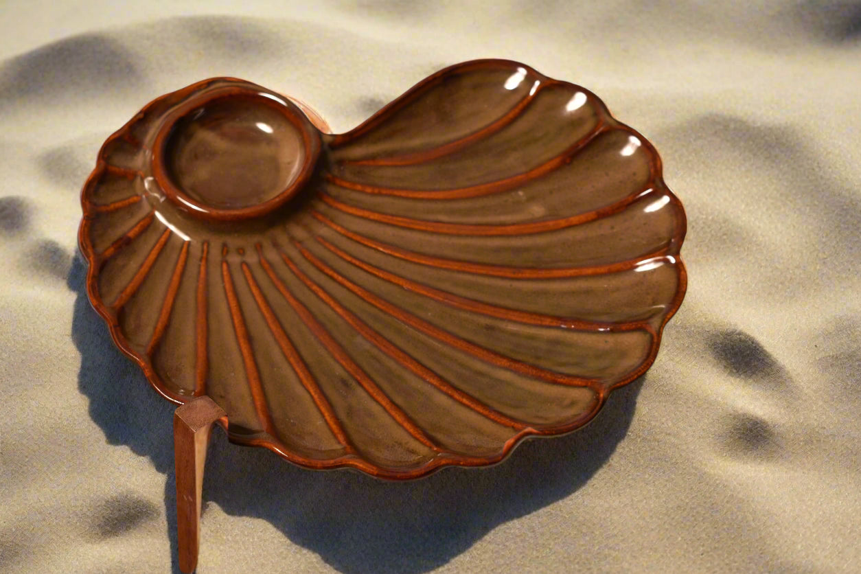 Luxury Shell-Shaped Snack Plates (Multi-Color)