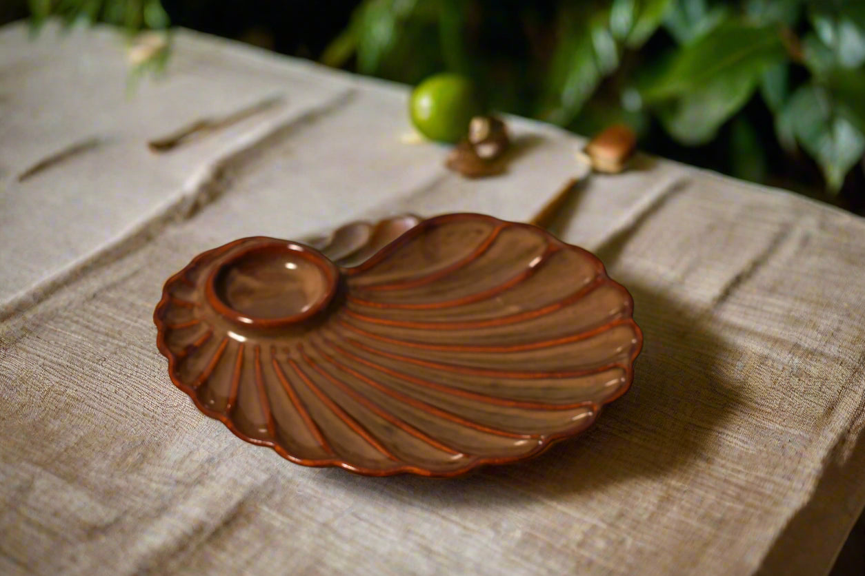 Luxury Shell-Shaped Snack Plates (Multi-Color)
