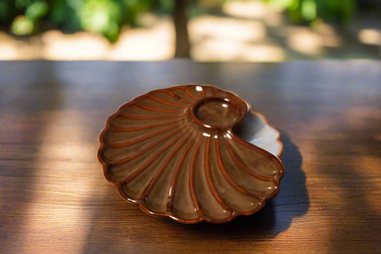 Luxury Shell-Shaped Snack Plates (Multi-Color)