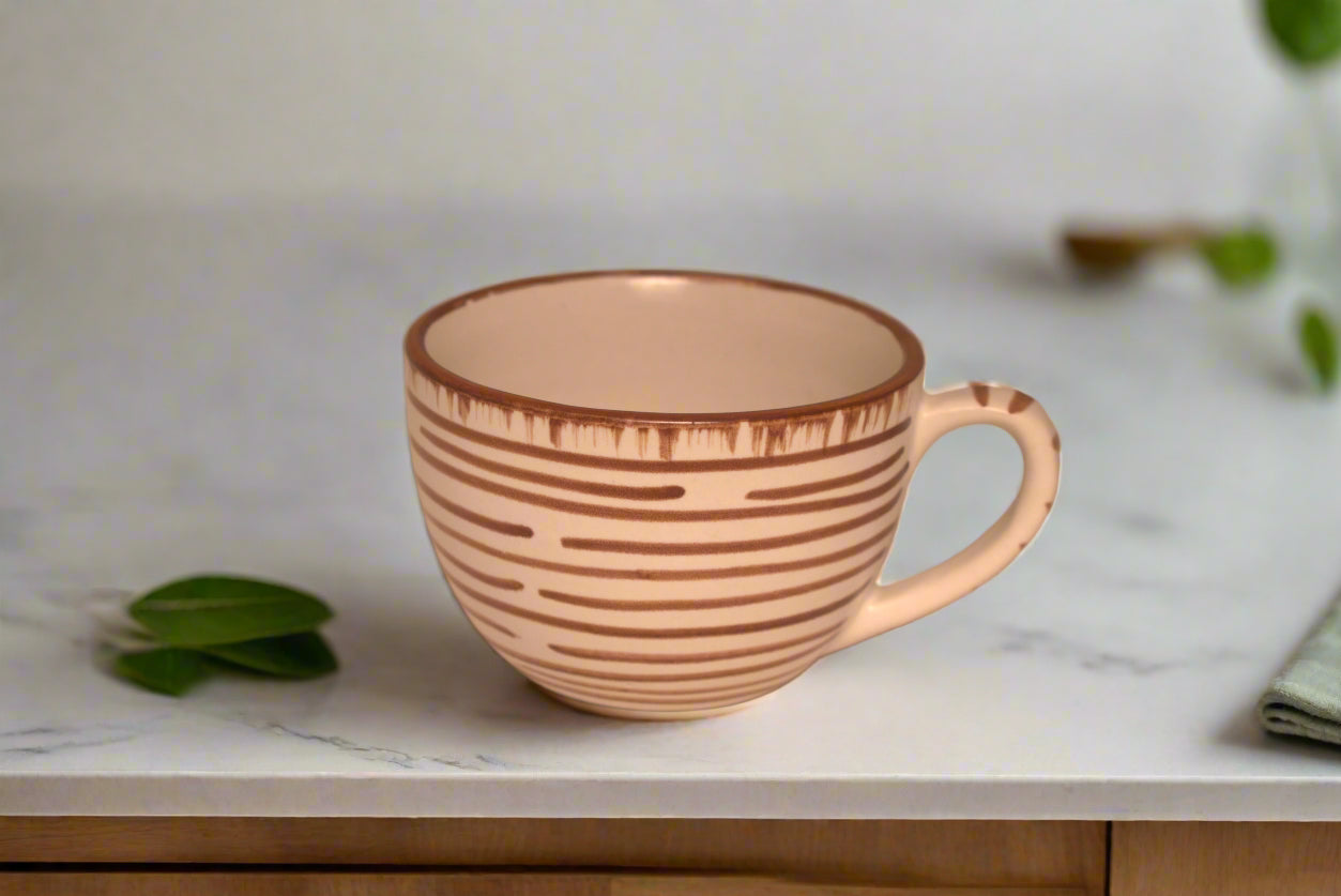 Rustic Brown Espresso Cups