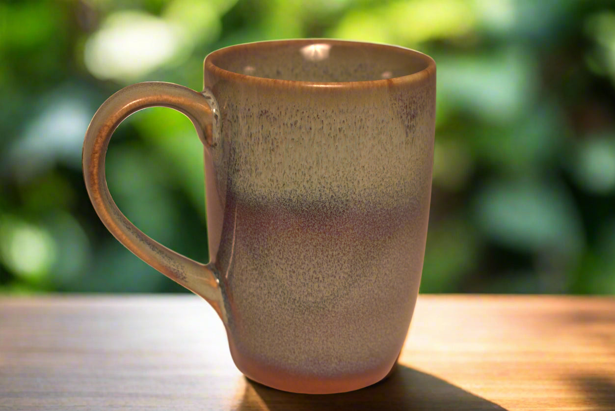 Rustic Glazed Ceramic Mug – Artisan Coffee Cup